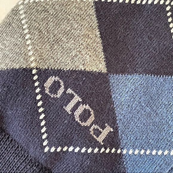 Polo Ralph Lauren Men's Dress Crew Socks 3 Pairs Set NWT New ZP899846PKN NAVBL - Picture 4 of 13